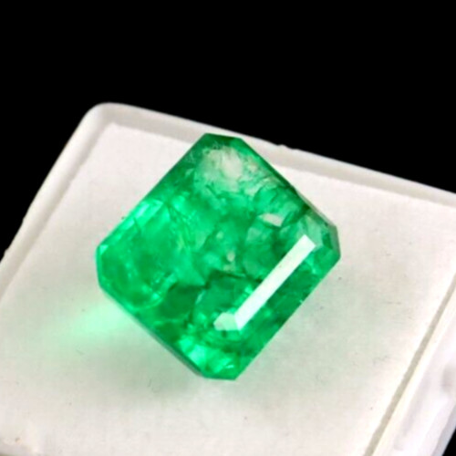 Emerald Gemstone AAA+ Quality Colombian Emerald Loose Emerald 8-10 Ct Certified