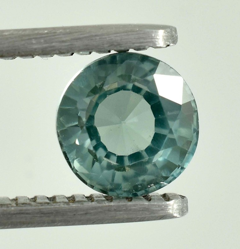 AAA 7×7 MM Natural Brazil Green Tourmaline 7×7 mm Round Cut Loose Gemstone