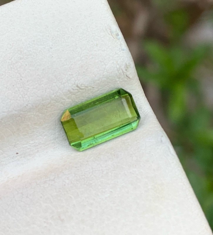 1.15Carat Beautiful Tourmaline Loose Gemstone From Afghanistan. Rare Color gallery