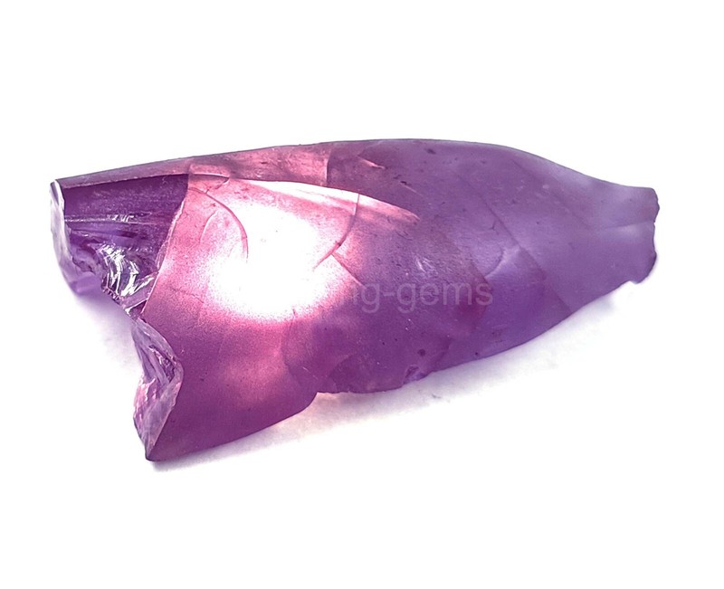 Natural 84.0 Ct Purple Alexandrite Raw Rough IGL Certified Loose Gemstone 5MSU gallery
