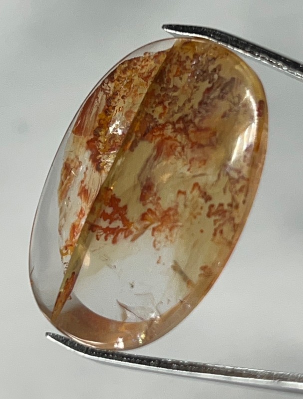 IPDI-1 Dendrite Quartz 33.70ct 30x22x6mm Oval, picture stone garden branches gallery