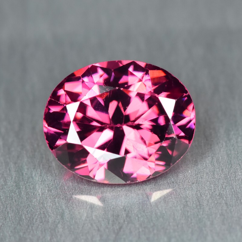 1.31Ct Awesome Lustrous Unheated Pink Sri-Lankan Rhodolite Garnet Gemstone
