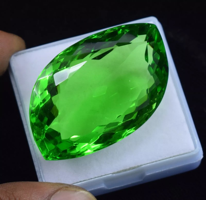 Amazing Deal 121 Carat Certified Fancy Shape Huge Green Topaz Loose Gemstone