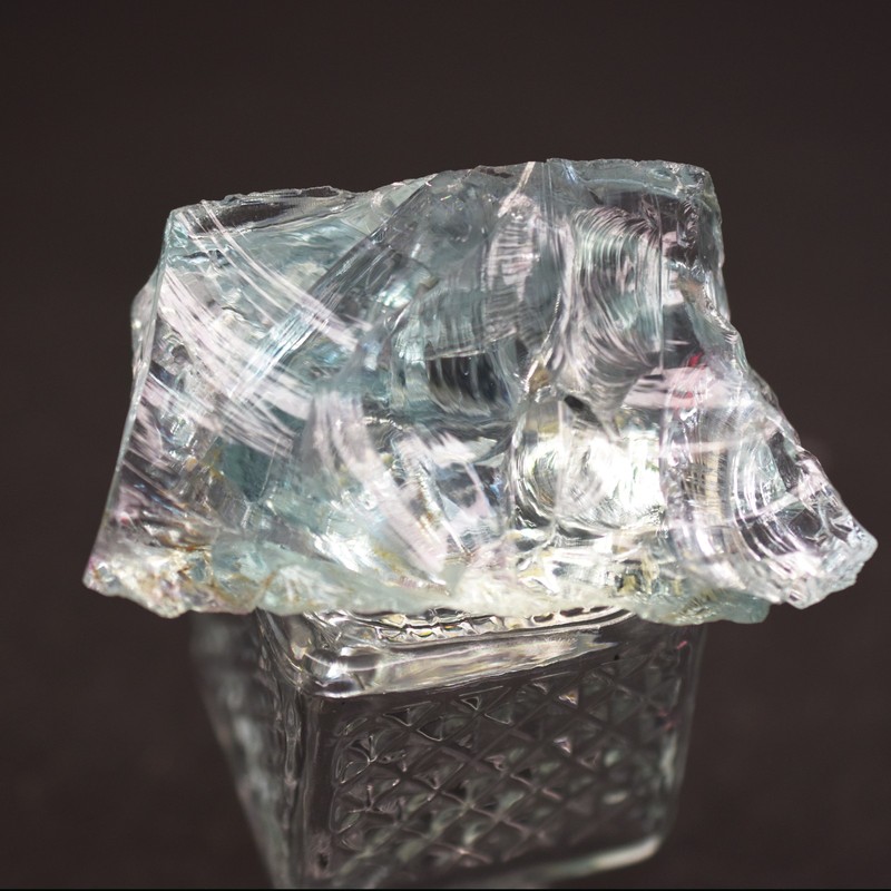 Natural 548.20 Ct Aquamarine Uncut Raw Rough Rare Loose Gemstone Certified