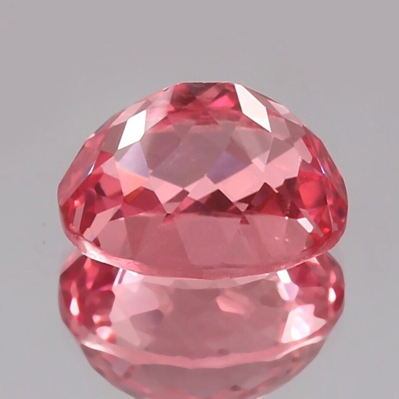 50 Ct Natural Ceylon Padparadscha Sapphire Oval Cut Loose Certified Gemstone gallery