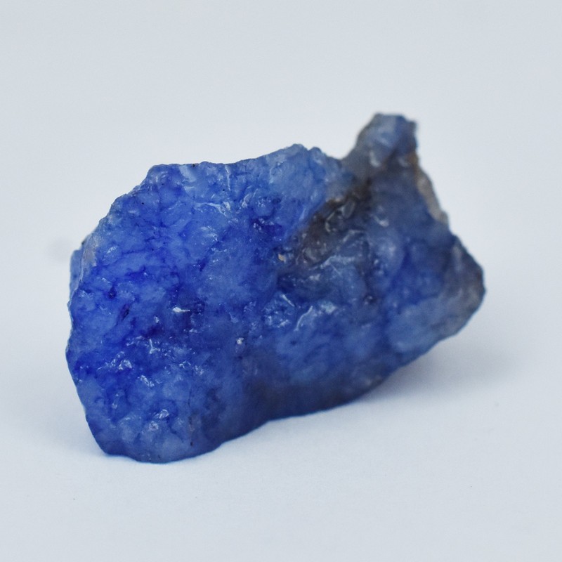 72 Ct Blue Sapphire Natural Uncut Raw Rough Loose Gemstone CERTIFIED