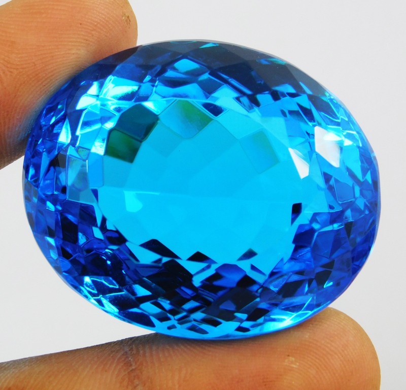 CERTIFIED 219.50 Ct AAA Natural Ocean Blue Brazilian Aquamarine Loose Gemstone