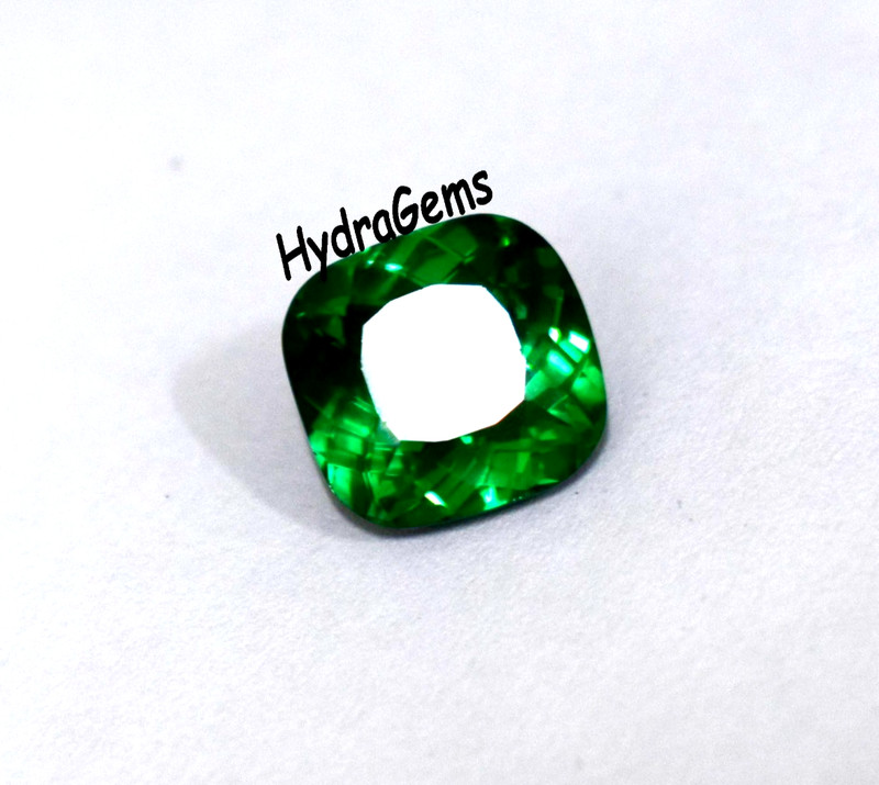 Rich Vivid Green Zambia Origin 9 Ct Cushion Cut Quality Loose Jewelry Gemstone
