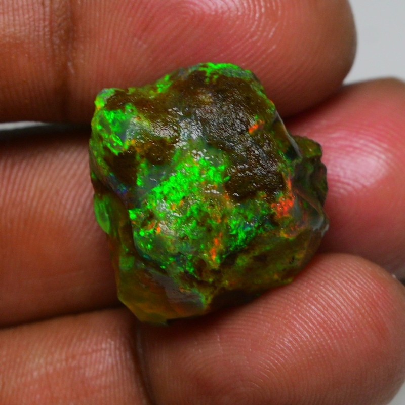 Opal Rough 33.15 Raw, Crystal Opal Specimen, Opal Gemstone gallery