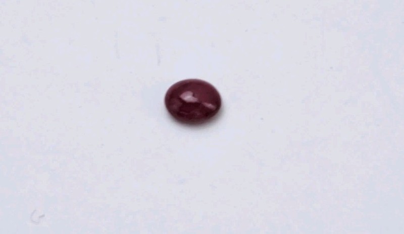 Natural Pink Ruby 1.7 ct 8 x 6mm Cabochon Oval Shaped gallery