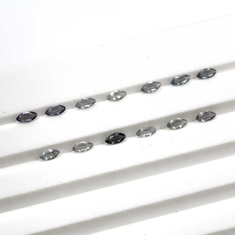 Natural Blue Spinel Marquise Cut Loose Gemstone lot 17 Pcs 2*4 MM 1.35 CT gallery