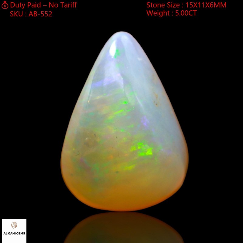 5.00 Cts Natural Fire Opal Pear Cabochon Wire Wrapped Pendant Supply 15x11x6 mm