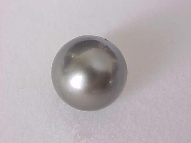 15MM X 13MM GENUINE UNDRILLED BI-COLOR TAHITIAN SOUTH SEA PEARL LOOSE #118