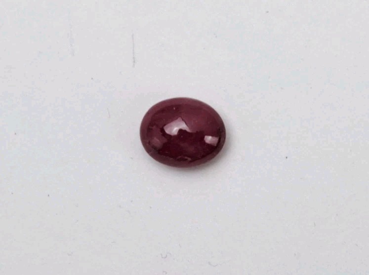 Natural Pink Ruby 1.7 ct 8 x 6mm Cabochon Oval Shaped gallery