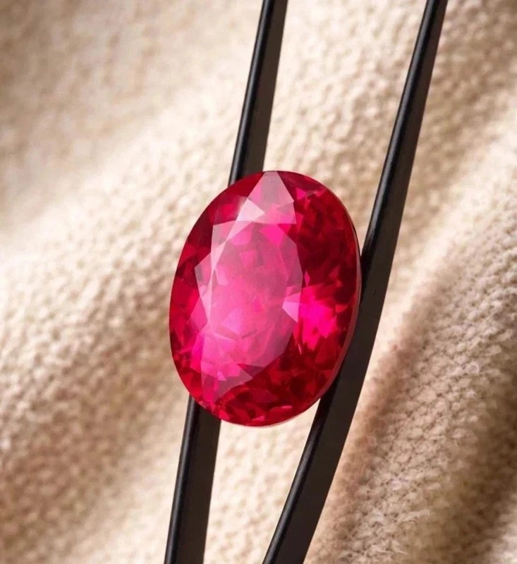 15 Ct Natural Ceylon Oval Cut Pink Sapphire Loose AAA Certified Gemstone gallery