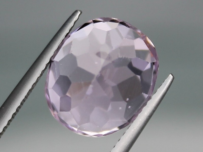 10.36ct Natural Pink Kunzite 13x11.5mm Loose VS Gemstone Oval Afghanistan gallery
