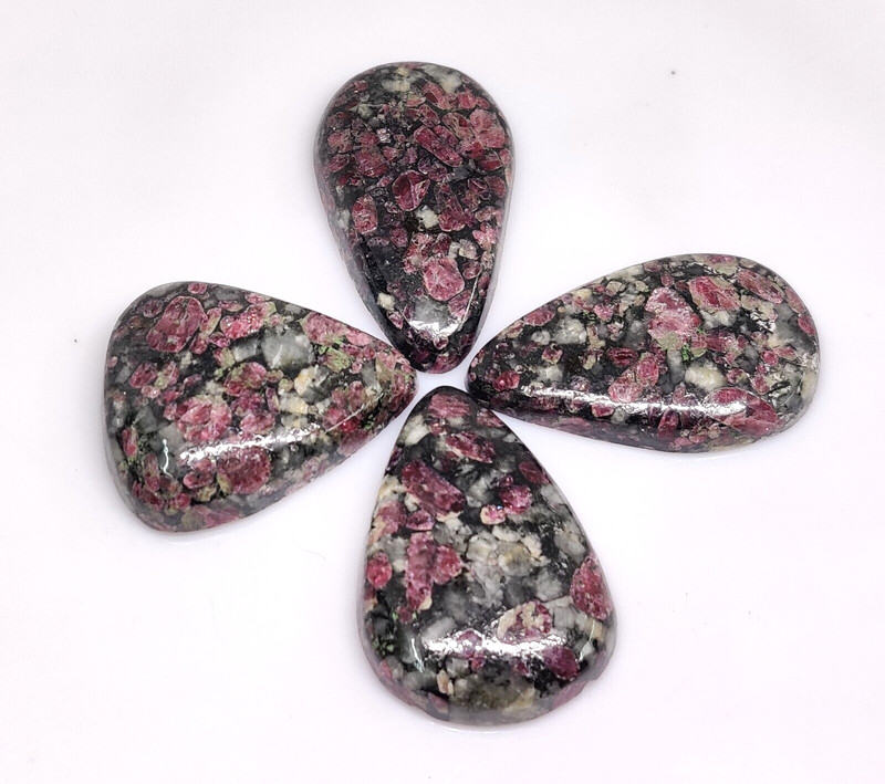 107 Cts Natural Russian Eudialyte Mix Shape Loose Gemstone For Jewelry Making gallery