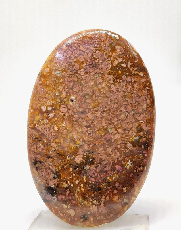 Boram Agate Oval Gemstone Cabochon Size 52X34 MM 77.20 Carat