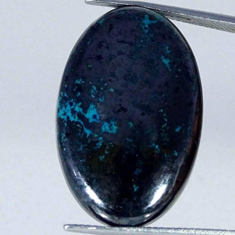 45.50Cts Beautiful Natural Azurite Oval Cabochon Gemstone 18X28X6MM