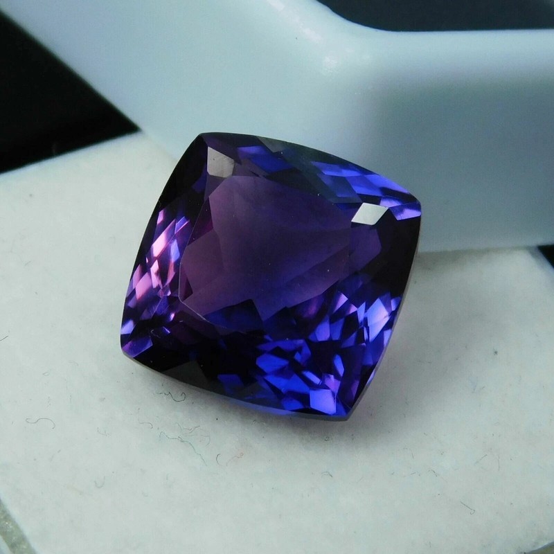 Alexandrite Cushion Cut Color Changing 16+ Ct Natural Loose Gemstone Certified