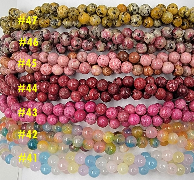 Rose Quartz Smooth Round Genuine Natural Gemstone Beads 8mm 15.5" Strand ORG149A gallery