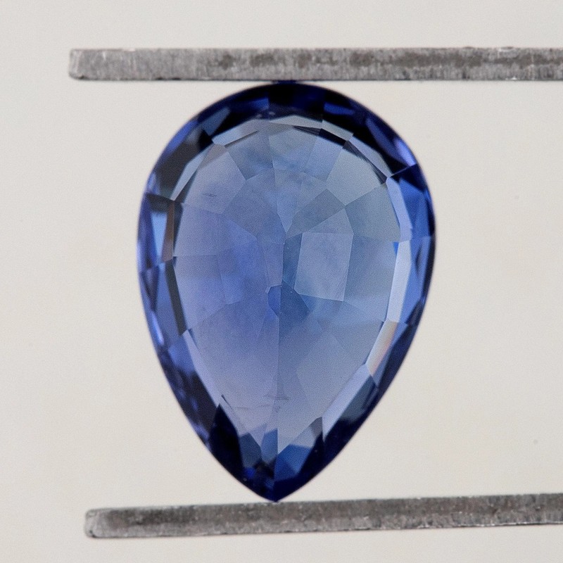 2.43 ct Heated Natural Blue Sapphire Pear from Ceylon, Sri Lanka gallery