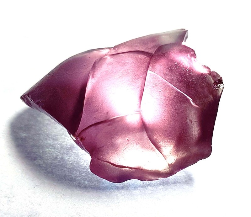 Graceful 30 Ct Natural Purple Alexandrite Rough IGL Certified Loose Gems 6JHE