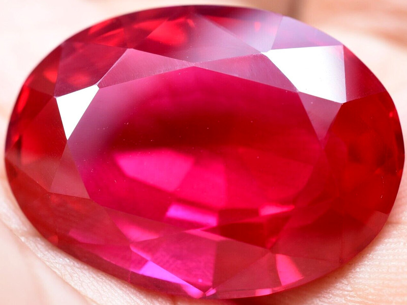 Natural 67.75 Ct Mogok Pink Huge Ruby Sparkling GGL Certified Loose Gemstone gallery