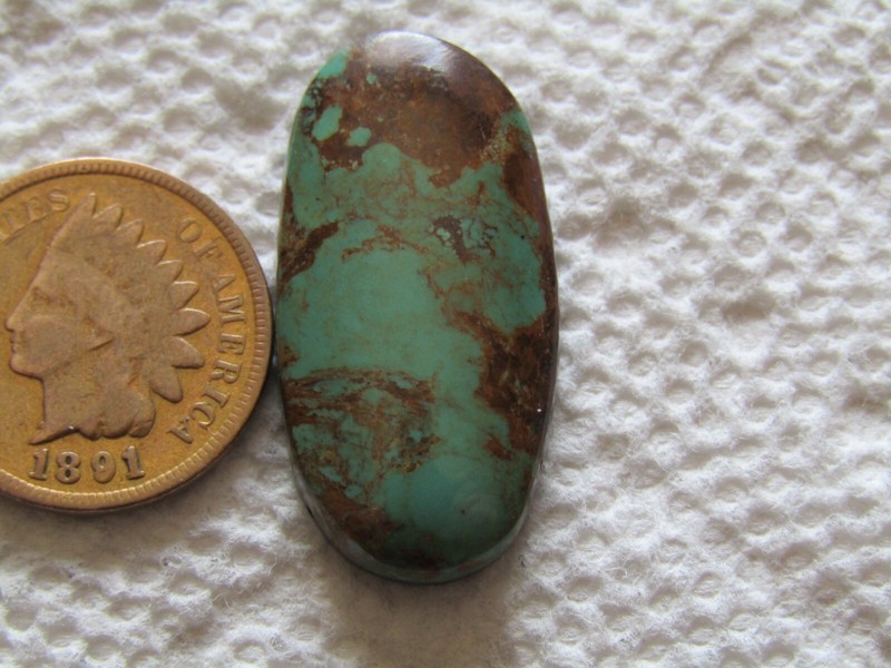 Baja Turquoise 17 carat Cabochon Blue Cab
