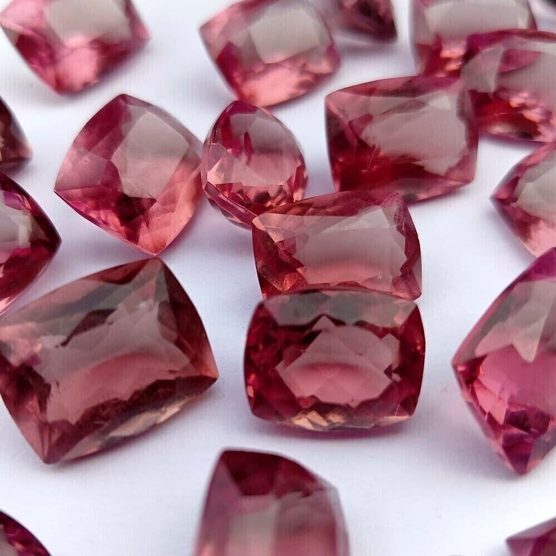 GIE Certified 70 Ct Natural Zultanite 7 Color Changing Cushion Cut Lot Gemstone