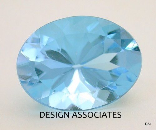 SKY BLUE TOPAZ 14 X 10 OVAL CUT AAA ALL NATURAL (166798)