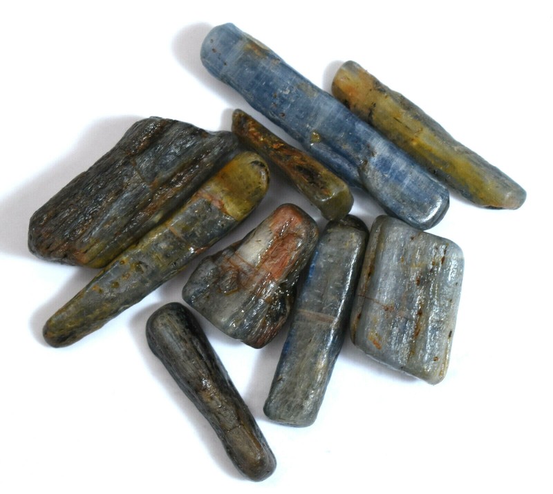 138.80 Natural Crystal Blue kyanite Untreated Earth- Mined Nepali 9 PCS Rough