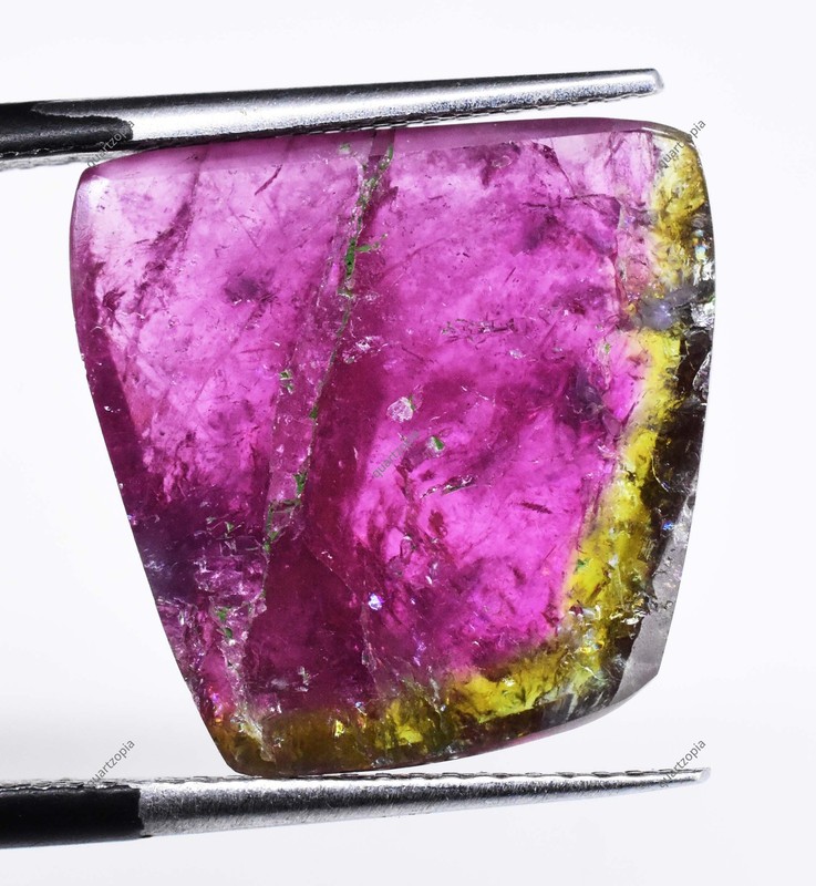 10.15 Ct Natural Unheated Watermelon Tourmaline Certified Rarest Gemstone gallery