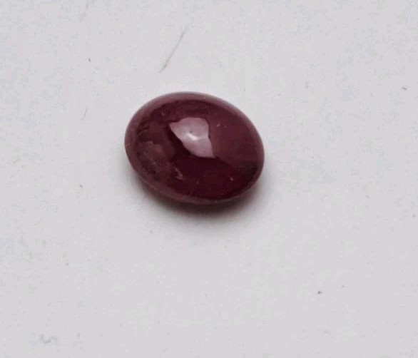 Natural Pink Ruby 1.7 ct 8 x 6mm Cabochon Oval Shaped gallery