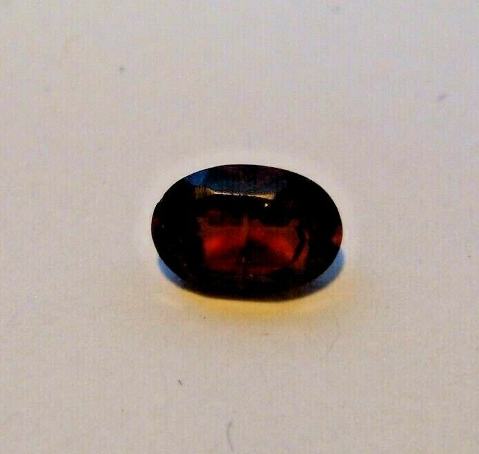 Garnet Gemstone Oval Cut 6 mm x 4 mm 0.55 carat faceted natural Gem
