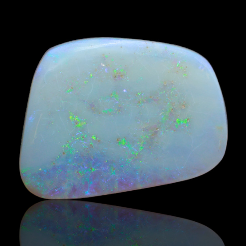 15.20 Cts Natural Fire Opal Gemstone Pendant Making Cabochon 20x14x6 mm gallery