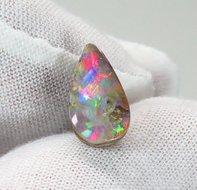 Australian Boulder Pipe Opal 2.31ct Natural Queensland Stone