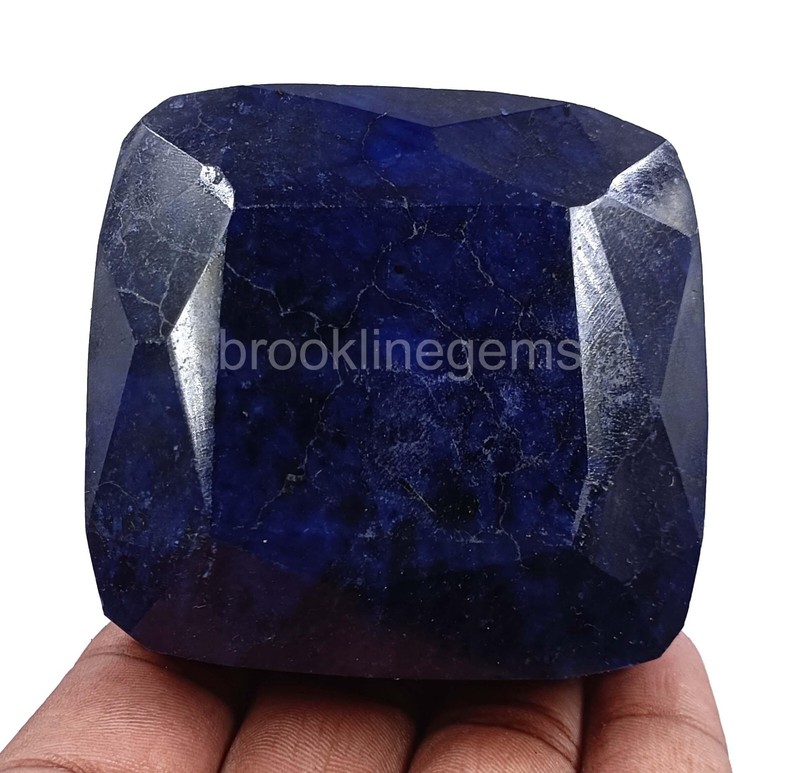 Natural Blue Sapphire 1895 Ct Cushion Cut EGL Certified Loose Gemstone 5ARN
