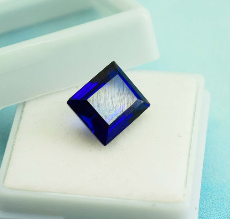 4Ct Natural Ceylon sapphire Baguette cut Rare Gemstone Certified Sapphire