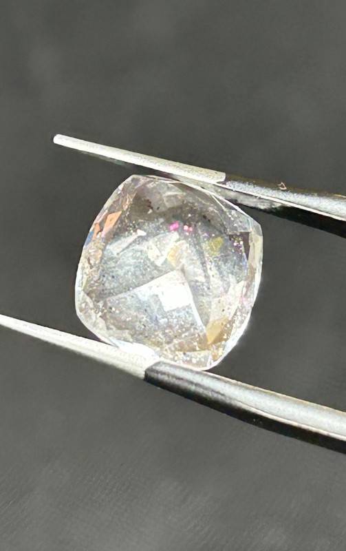 PFS-1 Pink Fire Quartz 3.95ct 10x9x6mm Brazil one mine worldwide gallery