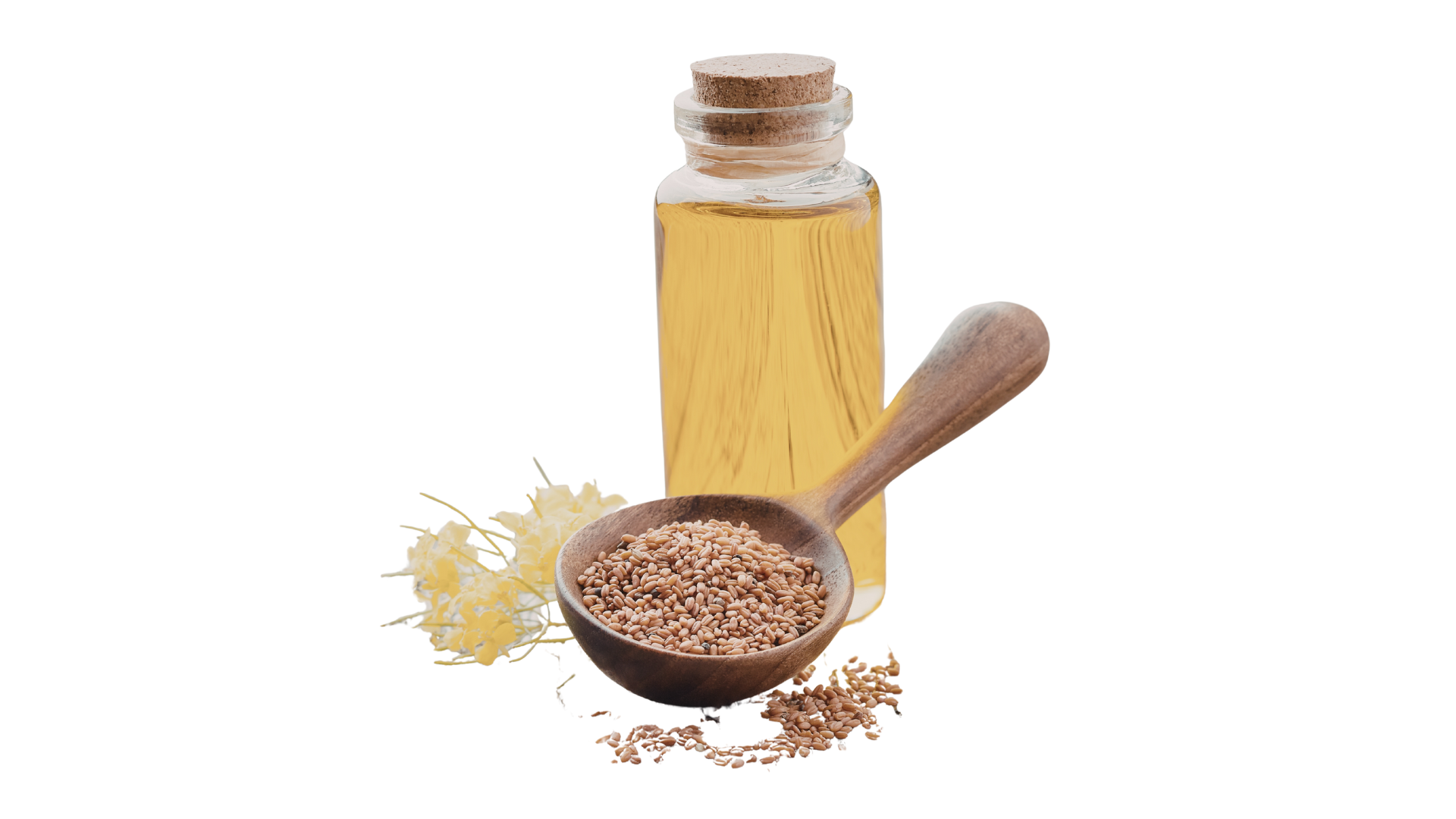 Flaxseed Oil – Cold Pressed & Nutrient-Rich Carrier Oil.