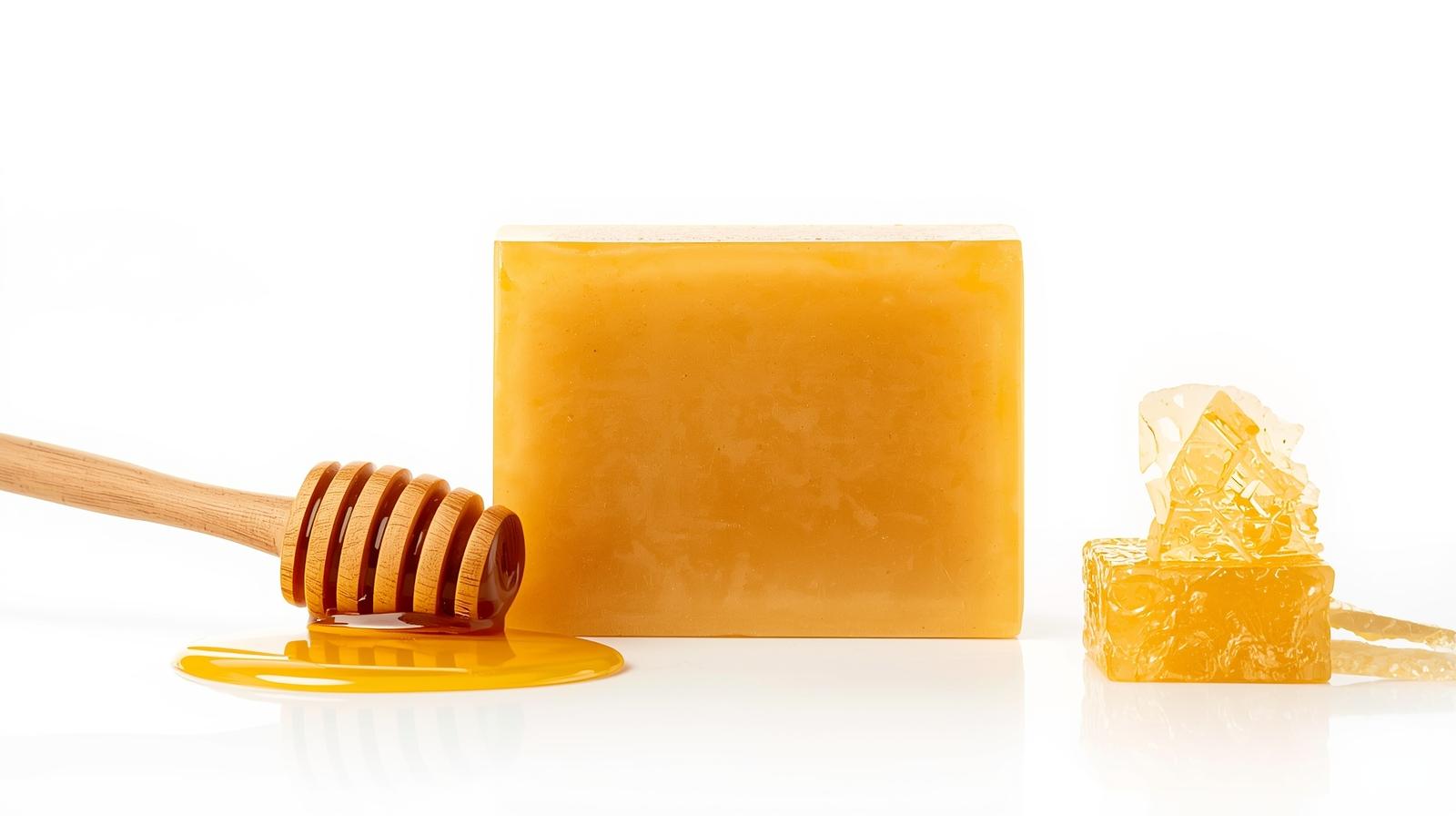 Vishwaglowpex Honey Soap Base – Deep Nourishing & Moisturizing Melt & Pour Soap Base