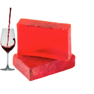 Vishwaglowpex Red Wine Soap Base – Antioxidant & Skin Rejuvenating Melt & Pour Soap Base